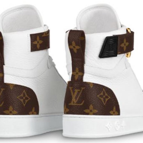 Sold-Louis Vuitton High Top Sneakers - Picture 3 of 5